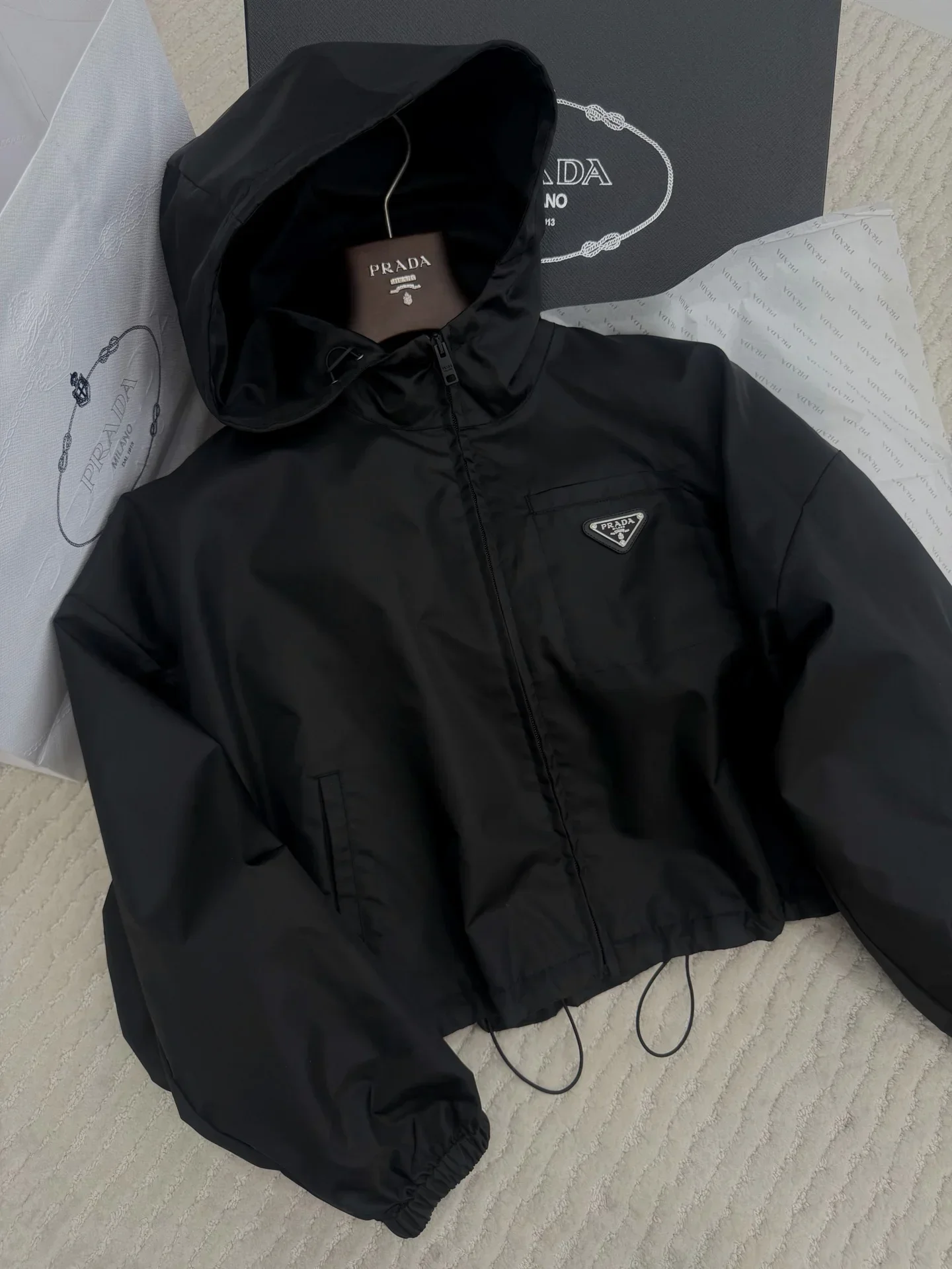 PRADA Coats & Jackets Nylon (Black) S-L D15202607052315