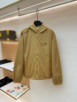 PRADA Coats & Jackets Nylon (Brown) S-XL C10202607120230