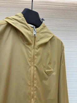 Alternative view of PRADA Coats & Jackets Nylon (Brown) S-XL C10202607120230