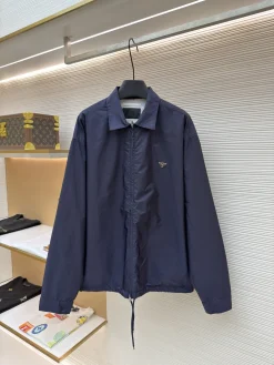 PRADA Coats & Jackets Nylon (Navy) S-XL B35202607120417