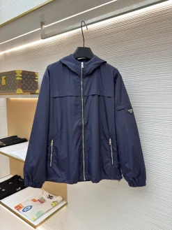 PRADA Coats & Jackets Nylon (Navy) S-XXL C10202607120160