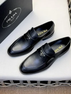 Alternative view of PRADA Formal Shoes Calf Leather (Black) EU39-44 D50202607051820