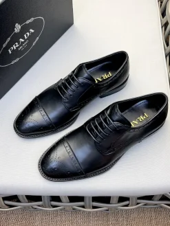 Alternative view of PRADA Shoes Calf Leather (Black) EU39-44 D50202607051821