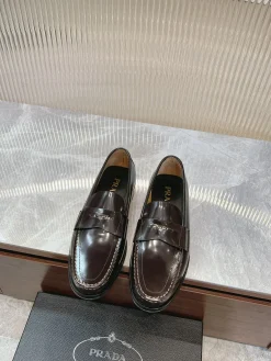 PRADA Shoes Patent Leather (Brown) EU39-44 D60202607051823