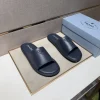 PRADA Slides & Slippers Grained Leather (Blue) EU38-44 A60202607050701
