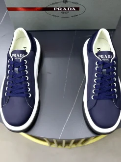 PRADA Sneakers & Trainers Fabric (Navy-White) EU38-44 C00202607051508