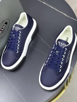 Alternative view of PRADA Sneakers & Trainers Fabric (Navy-White) EU38-44 C00202607051508