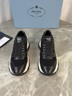 Alternative view of PRADA Sneakers & Trainers Leather-Mesh (Black-White) EU35-41 C00202607051507