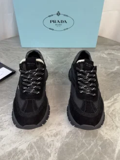 Alternative view of PRADA Sneakers & Trainers Suede-Mesh (Black) EU35-45 B80202607051400