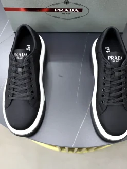 PRADA Sneakers & Trainers Waterproof Fabric (Black-White) EU38-44 C00202607051503