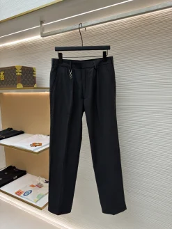 PRADA Trousers & Shorts Tencel Cotton (Black) 48-54 B10202607120714