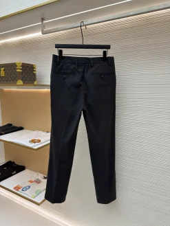 Alternative view of PRADA Trousers & Shorts Tencel Cotton (Black) 48-54 B10202607120714