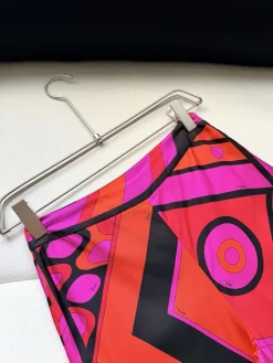 Alternative view of PUCCI Clothing Silk Twill (Pink-Orange-Black) 36-42 F15202607052485