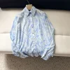 PUCCI Shirts & Polos Cotton (Blue-White) S-L C15202607051872