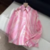 PUCCI Shirts & Polos Cotton (Pink-White) S-XL C15202607051852