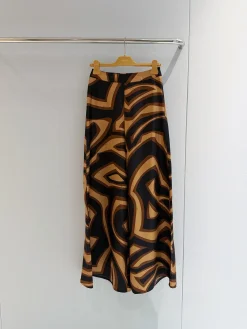 PUCCI Shirts & Polos Silk Twill (Black-Brown-Tan) 36-42 E20202607052448