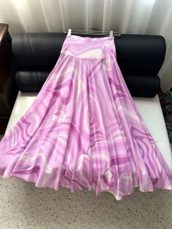 PUCCI Skirts & Dresses Cotton (Purple-White) S-XL D15202607052328
