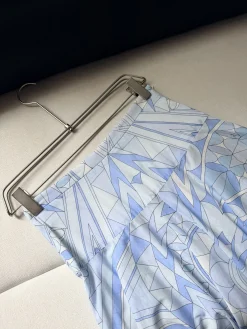 Alternative view of PUCCI Skirts & Dresses Cotton (White-Blue) S-XL D15202607052308