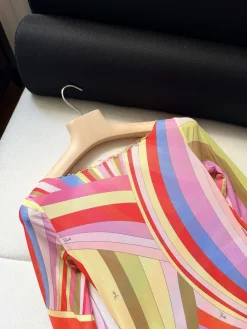 Alternative view of PUCCI Skirts & Dresses Net (Red-Yellow-Blue-Pink-Brown-Green) 36-42 B15202607050833