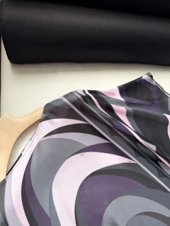 Alternative view of PUCCI Skirts & Dresses Silk (Black-Pink-Purple-Grey) One Size H85202607052549