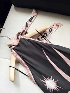 Alternative view of PUCCI Skirts & Dresses Silk (Black-Pink-White-Brown) S-L F15202607050360