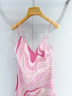 Alternative view of PUCCI Skirts & Dresses Silk Crepe (Pink-Fuchsia-White) 36-42 F20202607052499