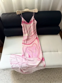 PUCCI Skirts & Dresses Silk (Pink-White) 36-42 F15202607052482
