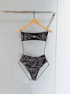 PUCCI Swimwear & Beachwear Polyamide Elastane (Black-Pink) S-XL C00202607050355