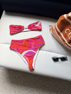 PUCCI Swimwear & Beachwear Polyamide Elastane (Red-Pink-Orange-White-Purple) S-XL B95202607051688