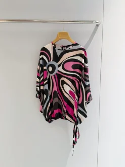 PUCCI T-shirts & Vests Silk (Black-Pink-White-Grey-Beige) 36-42 E20202607052446