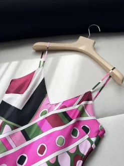Alternative view of PUCCI T-shirts & Vests Silk (Pink-Green-Black-White) 36-40 C25202607051955