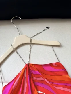 Alternative view of PUCCI T-shirts & Vests Silk Twill (Red-Pink-Orange-White) One Size C25202607052541