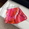 PUCCI Trousers & Shorts Polyester (Red-Orange-Pink-Purple-White) 36-42 B75202607051475