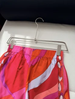 Alternative view of PUCCI Trousers & Shorts Polyester (Red-Orange-Pink-Purple-White) 36-42 B75202607051475
