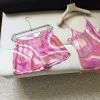 PUCCI Trousers & Shorts Silk (Pink-Orange-White-Grey) 36-42 C25202607051959