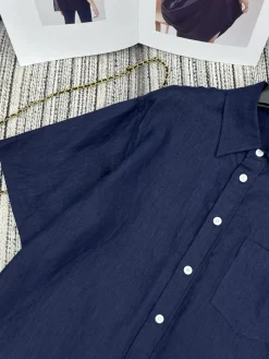 Alternative view of RALPH LAUREN Shirts & Polos Linen (Navy) S-L B60202607051331