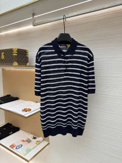 RALPH LAUREN Shirts & Polos Linen (Navy-White) S-M-L-XL A60202607120749