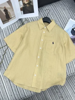 RALPH LAUREN Shirts & Polos Linen (Yellow) S-M-L B60202607051330