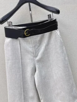 Alternative view of RALPH LAUREN Suits Linen Blend (Gray-Black) S-M-L C25202607051961