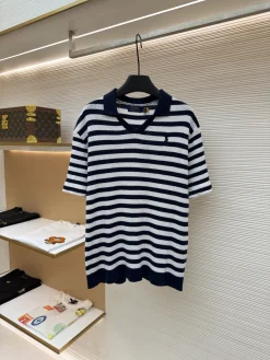 RALPH LAUREN Sweaters & Knitwear Cotton Blend (White-Navy) S-XL A80202607120665