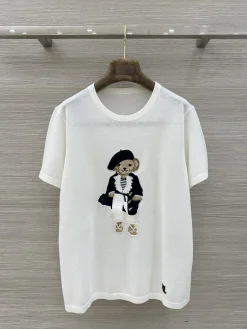 RALPH LAUREN Sweaters & Knitwear Cotton (White-Black-Brown) M B00202607050715