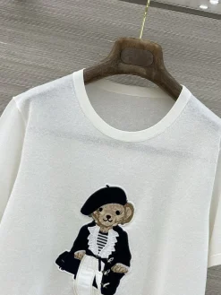 Alternative view of RALPH LAUREN Sweaters & Knitwear Cotton (White-Black-Brown) M B00202607050715