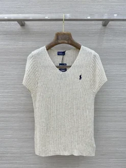 RALPH LAUREN Sweaters & Knitwear Ribbed Knit (Beige) S-L A70202607050507