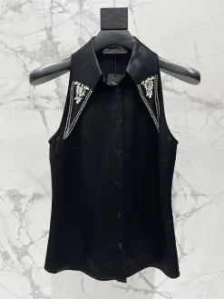 Alternative view of ROBERTO COIN T-shirts & Vests Silk (Black) S-L C35202607052033