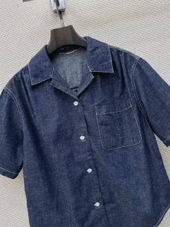 Alternative view of SAINT LAURENT Suits Denim (Blue) S-M-L B45202607051129