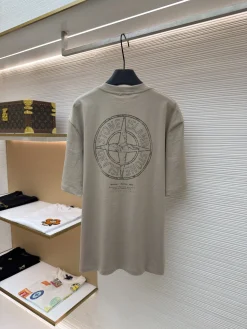 Alternative view of STONE ISLAND T-shirts & Vests Cotton (Beige) S-XL A20202607120471
