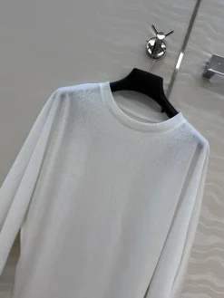 Alternative view of THE ROW T-shirts & Vests Cotton (White) S A70202607050512