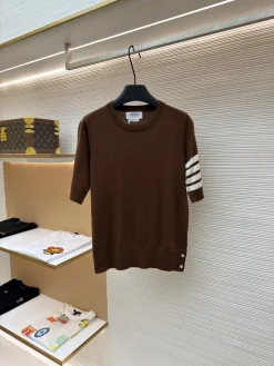 THOM BROWNE Sweaters & Knitwear Wool Blend (Brown) 0-2 A60202607120372