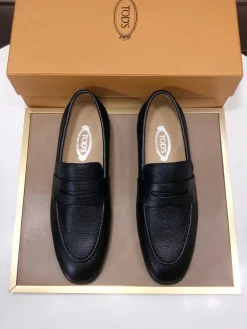 TODS Formal Shoes Grained Leather (Black) EU38-45 C00202607050616