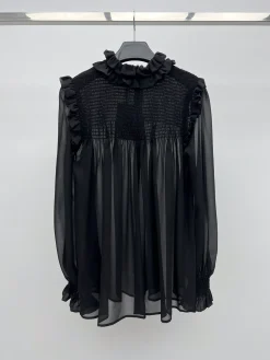 Uncategorized Clothing Chiffon (Black) S-M-L C40202607052068